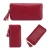 Import Wholesale leather rfid blocking Long Tassel zipper coin pocket Lady Travel Purse Card holder wallet from China