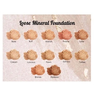 Wholesale OEM/ODM Custom Logo Mineral Makeup Foundation Powder Private Label Mineral Loose Face Powder