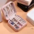 Import Wholesale personalized PU Leather Makeup Organizer Travel Portable Jewelry Box from China