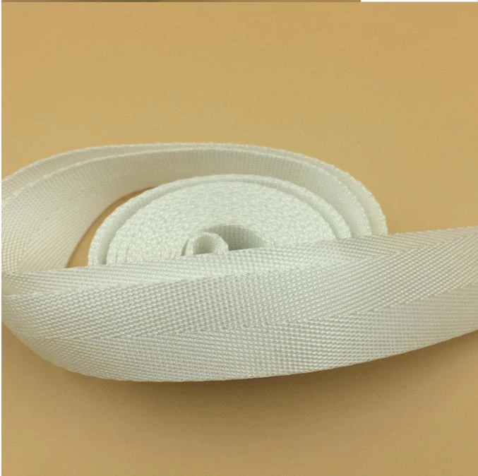 Wholesale Price Herringbone Polyester Belt Woven Bag Accessories Strap Nylon Webbing For Bag Strap