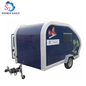 Wholesale price multifunctional camping Travel Trailer/mobile caravan tow truck