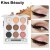 Import Wholesale Private Label Professional Cosmetic Make Up Glitter Eyeshadow Palette With Brush from China