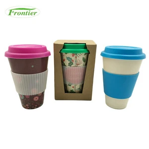 Wholesale Reusable Durable Bamboo Fiber Coffee Cups Drinkware