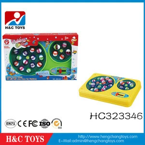 Wholesale super funny plastic battery operated cartoon fishing game toy HC323345