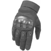 Wholesale Winter Fleece Windproof Outdoor Sports Cycling Gloves Motorbike Leather Racing Gloves