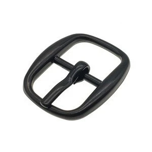 Wholesale Zinc Alloy Garments Accessories belt buckle hardware Matte Black Handbag Use Pin Buckle Metal Belt Buckles