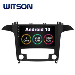 WITSON Android 10.0 2 din car dvd player For FORD S-MAX 2008 2009 2010 Built In 2GB RAM 16GB FLASH car multimedia universal