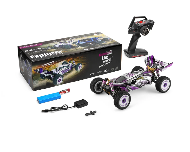 WLtoys RC High Speed Car 124019 Remote Control Car 1:12 4WD Electric 2.4G Off-Road RC Vehicle High Speed RC Racing Car