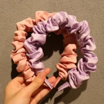 Women Satin Volume Wave Headbands 2021 New Fashion Hairbands Big Size Head Band Bezel Hair Accessories