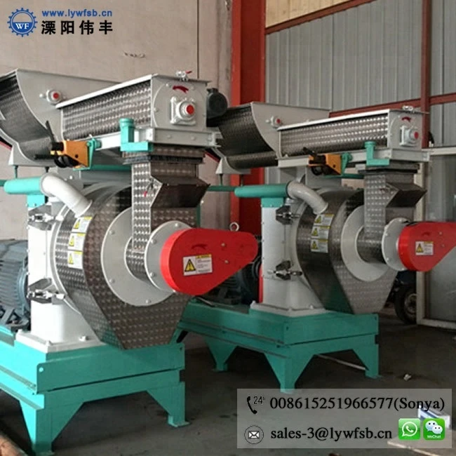 wood pellet production line for spruce, beech, rubber wood, accacia wood