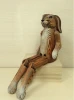 wooden easter sitting bunny craft