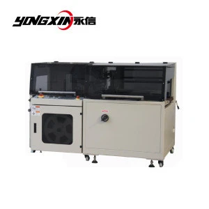 wooden file pof film shrink wrapping machine