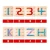 Import Wooden letter number construction activity set educational preschool toys shape color wood toys for kids montessori from China