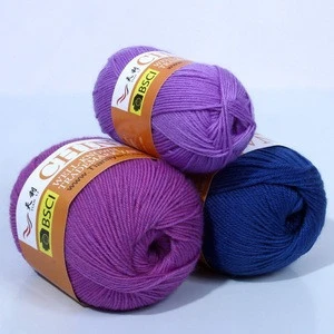 Wool and Acrylic Yarn For Hand Knitting crochet yarn