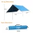 Import Woqi Lightweight Hammock Sun Shelter Shade Tent Tarp Awning Canopy Rain Fly with Poles for Outdoor from China