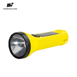 World Bank Certified Top Quality Solar Led Flashlight and Solar Torch for No-Electricity Areas