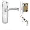 WUYINGHAO ss door handle lock stainless steel interior toilet room door lock set