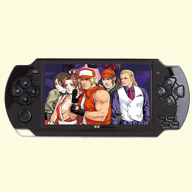 x6  4.3 Inch Mini Console  Game Retro Handheld Game Player TV Video Game Console