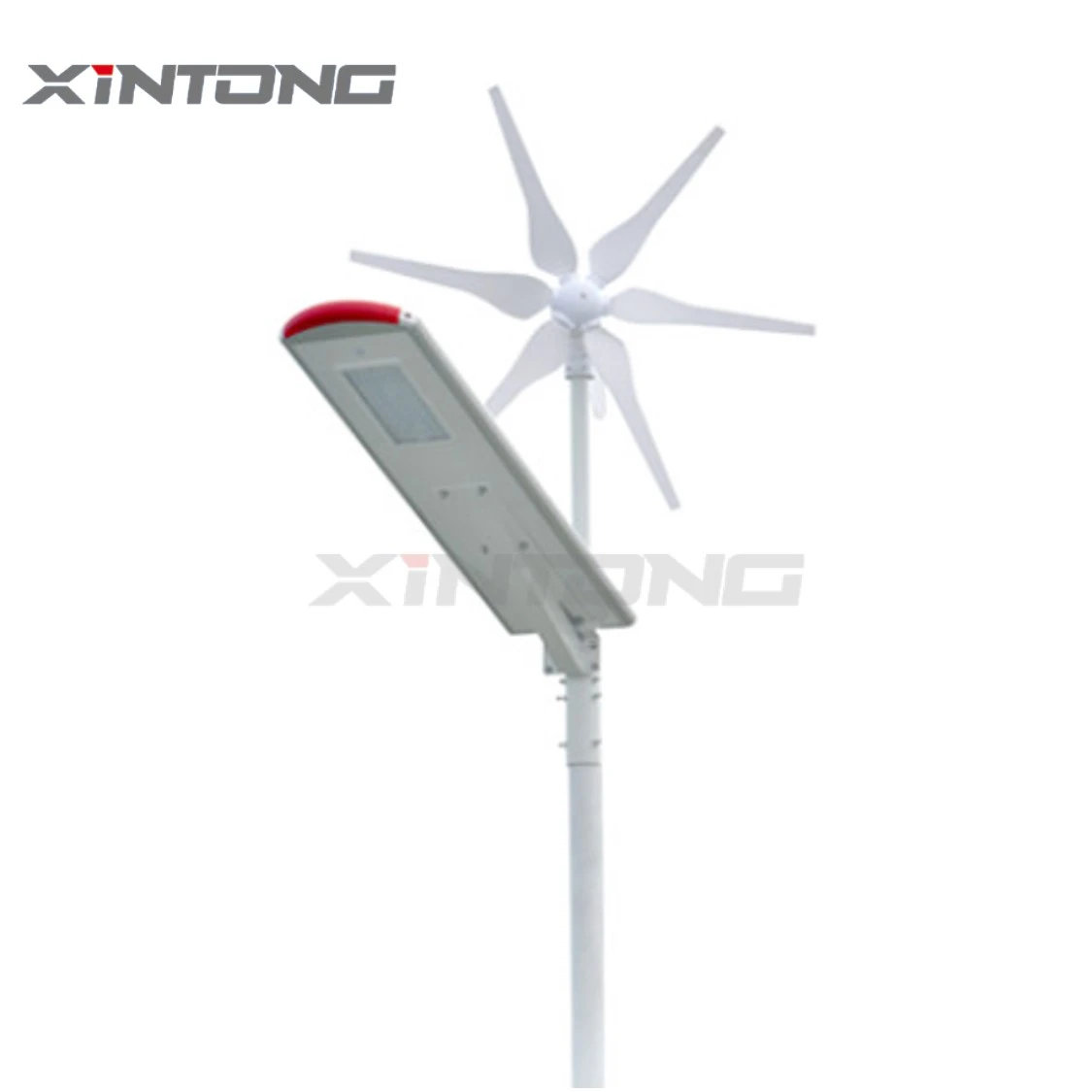 Xintong 30w Integrated Wind Hybrid System Street Light Solar Wind Hybrid