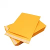 Yellow color kraft paper bubble courier envelopes air bubble express mailing bag