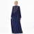 Import Yibaoli Manufacturer Well Made lace decoration two layers chiffon islamic clothing abaya muslim dress 2021 from China
