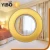 Import YiBo round plastic shower metal rings for curtain from China