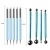 Import Yiwu Bobao hot sale practical 9pcs craftmen tools set of silicone pen, steel ball pen for nail art  and clay sculpture from China