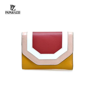 ZB123 Wholesale Summer New Hot Selling High Quality Fashion Designer PU Leather Lady Purse Trendy Colorful Wallet For Women