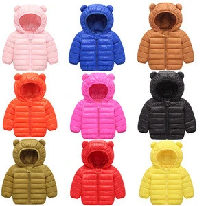 ZH03053B Winter Jacket Baby Children Kids Warm Down Coat