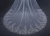 Import ZH1112B  Chapel train luxury factory direct applique 3 meters wedding party bridal veils from China