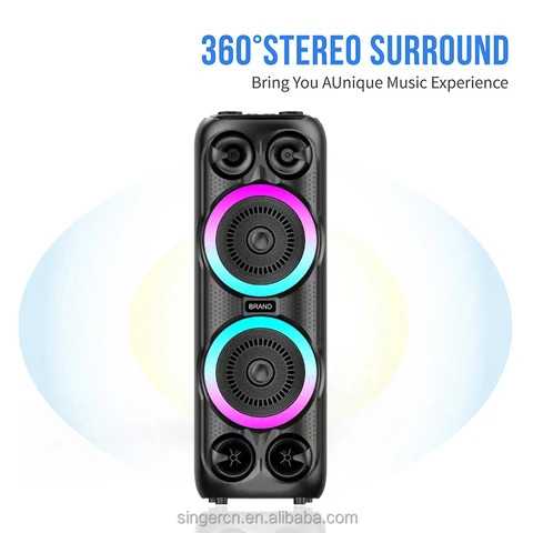 Buy Zqs8252 Dual 8inch Speaker Big Led Party Speaker Super Buy Zqs8252 Dual 8inch Speaker Big Led Party Speaker Super