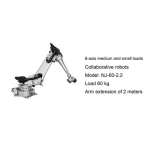 ZRENAUTO NJ-60-1.1 load 60 kg 6-axis robot suitable for industrial automation, intelligent processing, food agriculture
