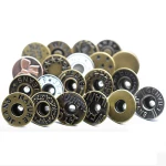 In Stock Metal Eyelets Snap Sale Buttons Suit Brass Jeans Shirt Button