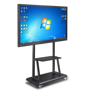 4K 86 inch Meeting Room Panel Smart Interactive Information Kiosk with Camera