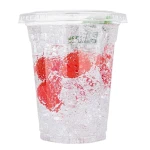 Eco friendly compostable disposable drinking cups/PET clean cups/cold drink cups &wine Cups &party cups