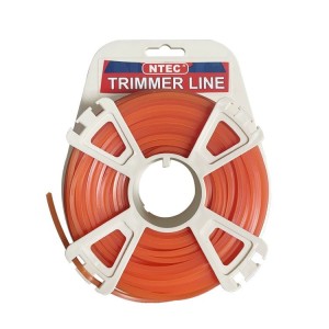 New Packing 1Lb Roll Square Trimmer Line .105" /2.7mm Grass Cutting Line