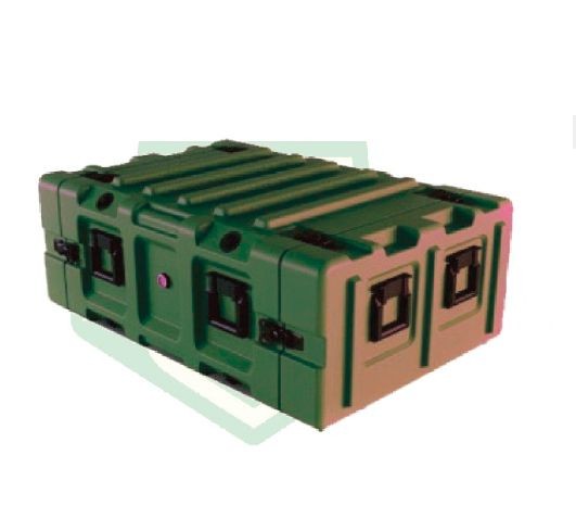 Buy Rugged Plastic 4u 19 Inch Rack Mount Case With Wheels Anti-shock ...