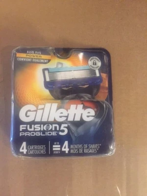 Gillette Fusion Proglide 4 pack