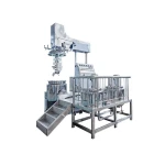 ZJR-250 Stainless Steel PLC Control Homogenizier Mixer Cheese Making Machine Vacuum Emulsifying Mixer