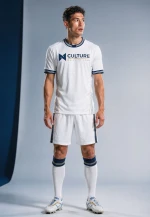 White Culture Soccer Kit – Studio Portrait