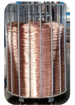 Singel bare copper wire