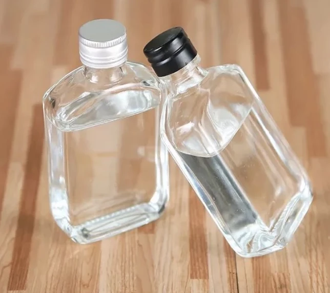 Elegant Liquor Glass Bottle