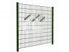 High Quality Public Facility Walkway Pedestrian Double Wire Panel Fence﻿