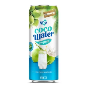Prime Quality Canned Coconut Water 330ml Canned