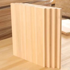 Poplar Carbonized Solid Wood Panel