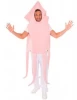 pink squid doll mascot costume