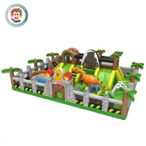 2019 Hot Outdoor Bouncy Castle Dinosaur Inflatable Park For Kids