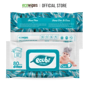 WET WIPES BABY ECO NATURAL ALOE VERA DISPOSABLE WIPES HYPOALLERGENIC CARE BABY WIPES