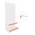 Import Adjustable Heavy Duty Gondola Shelving Unit for Retail Stores with Perforated Back Panel and Display Hooks from Republic of Türkiye