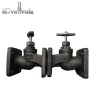 GOST Steam Hot Water Cast Iron Flanged Globe Valves